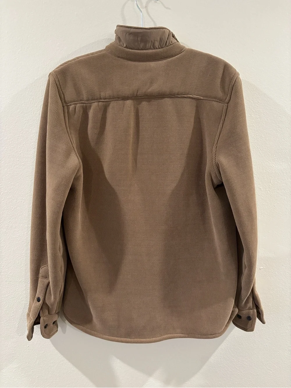 Kenneth Cole Tan Fleece Shirt Jacket